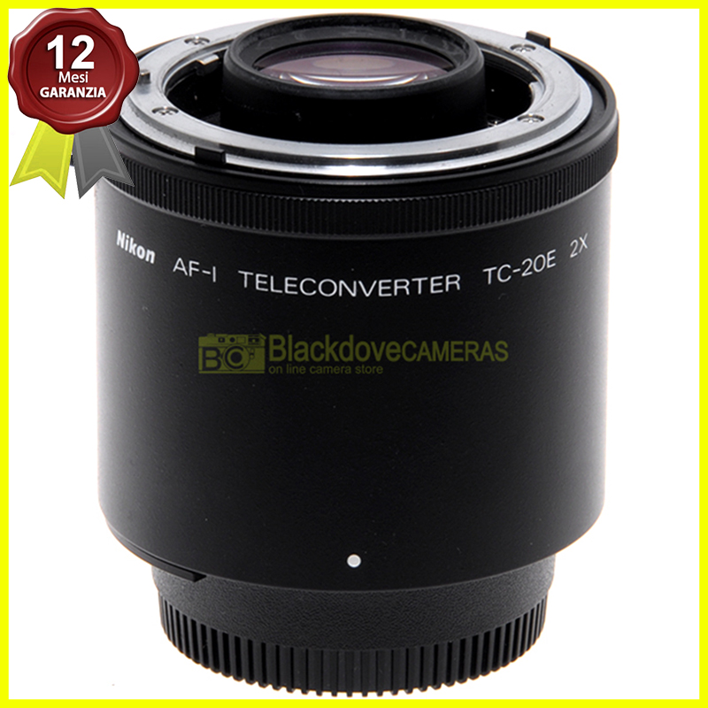 Nikon Af I Tc E Moltiplicatore Di Focale 2x Autofocus Per Teleobiettivi Nikon Blackdove Cameras