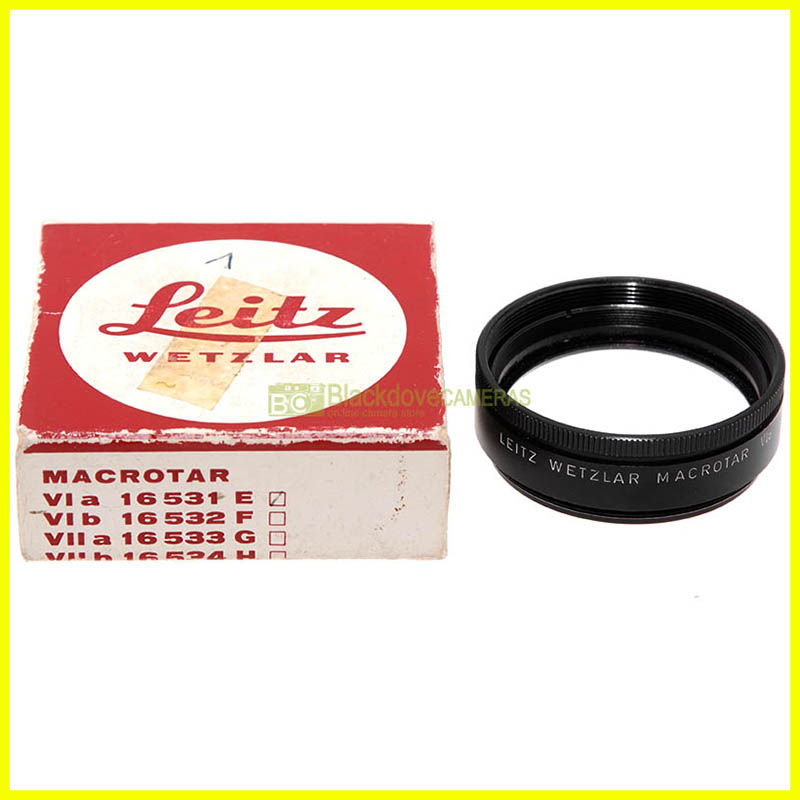 Leica Leitz Wetzlar Macrotar VI/a aggiuntivo macro con innesto Series VI Closeup