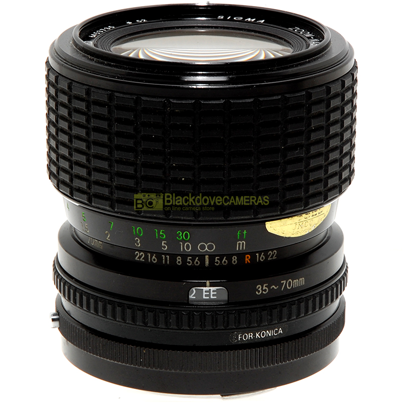 Sigma 35/70mm f2,8-4 Macro 1:8 obiettivo per fotocamere reflex analogiche Konica