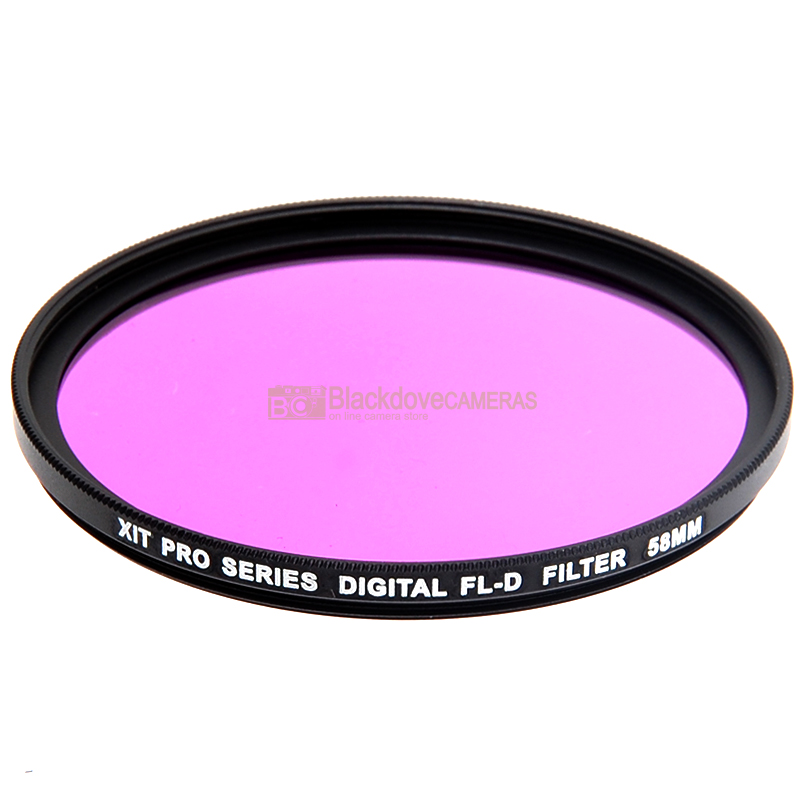 58 mm. FL-D Xit Pro Filtre d'inversion numérique diamètre 58 mm. Filtre d'objectif FLD
