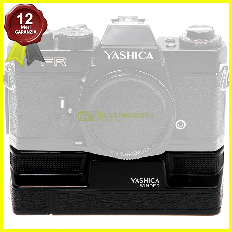 Yashica FR winder. Motore avanzamento per fotocamere reflex a pellicola serie FR