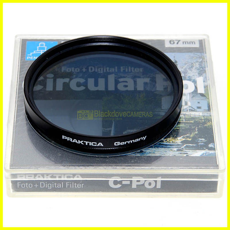 67mm Filtro polarizzatore circolare Praktica per obiettivi M67 Polarizing filter