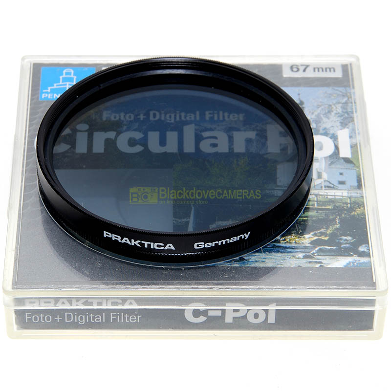 67mm Filtro polarizzatore circolare Praktica per obiettivi M67 Polarizing filter