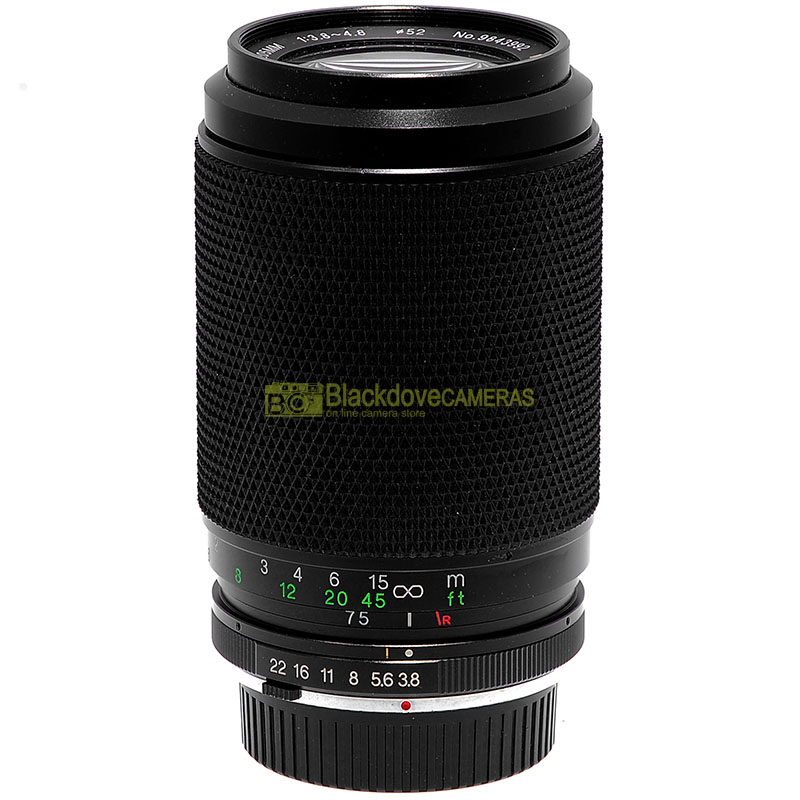 Soligor 75/205mm f3,8-4,8 Macro obiettivo per fotocamere reflex Olympus OM.