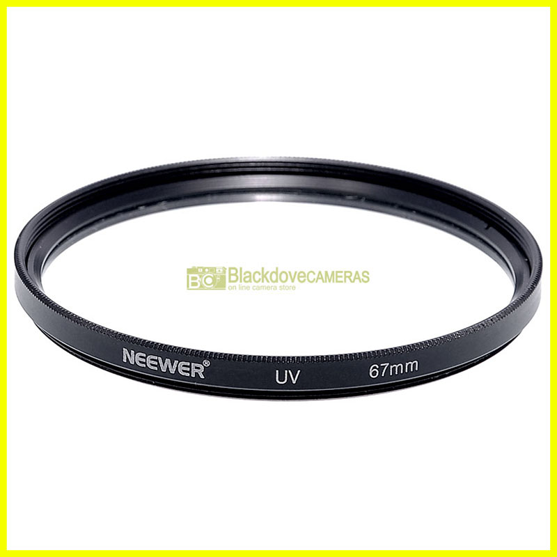 67mm Filtro UV neewer per obiettivi a vite con filetto M6. UltraViolet filter.