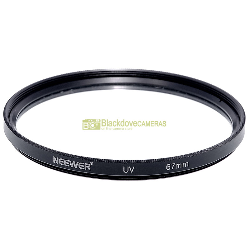 67mm Filtro UV neewer per obiettivi a vite con filetto M6. UltraViolet filter.