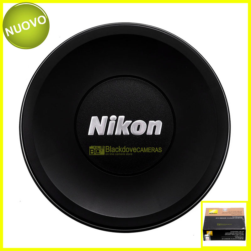 Nikon tappo copriobiettivo anteriore per 14/24mm. f2,8. ORIGINALE. Lens cover.