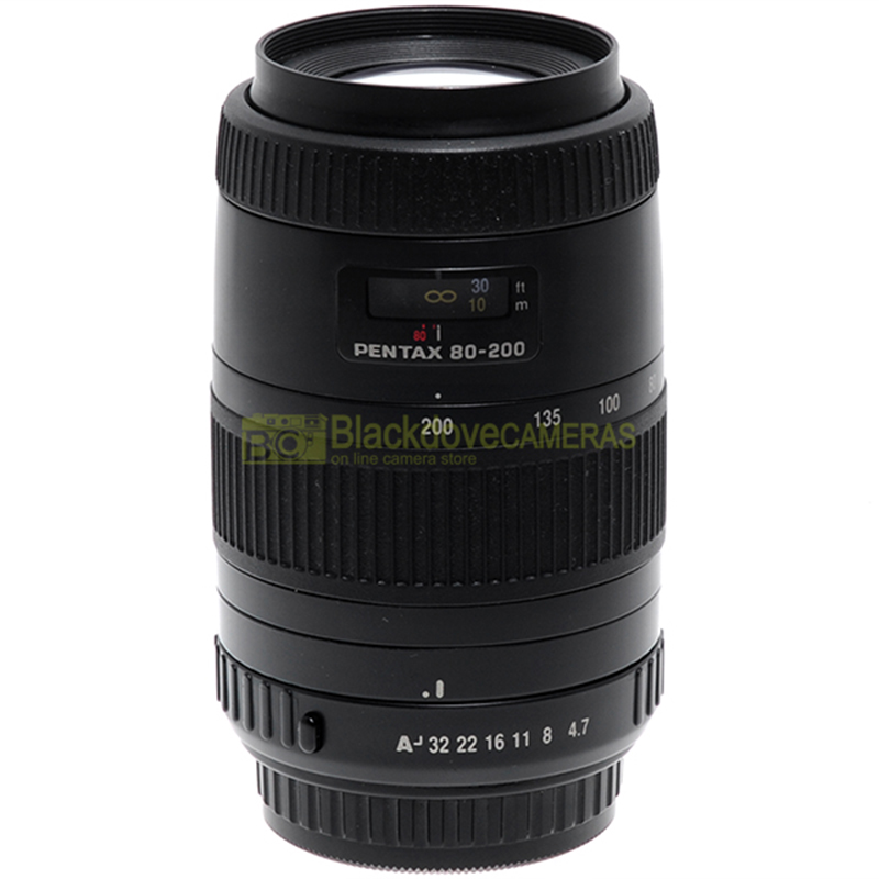 Pentax KA zoom SMC A 80/200mm. f4,7-5,6 manual focus compatibile con digitali. 