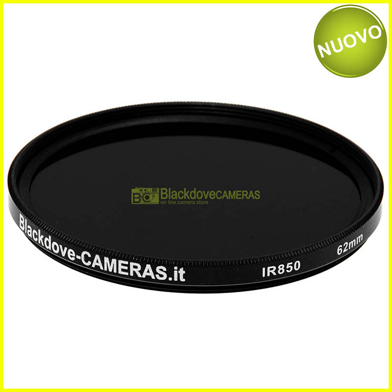 Infrared filter 850nm 62mm Blackdove-cameras- Infrared filter 850 nm cut.