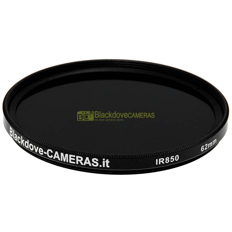 Infrared filter 850nm 62mm Blackdove-cameras- Infrared filter 850 nm cut.