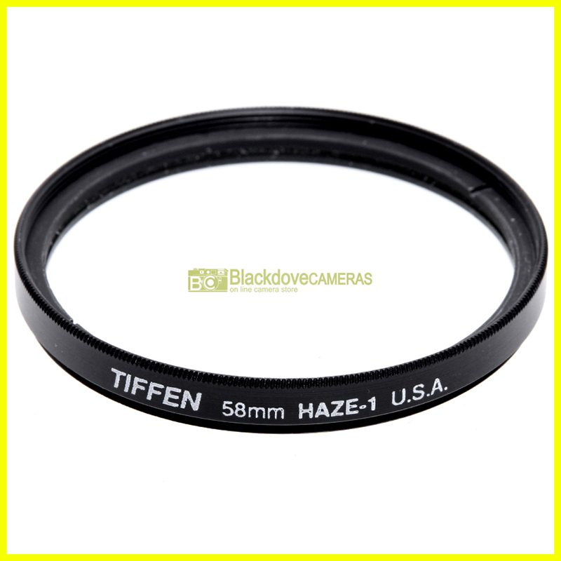 58mm Filtro UV Haze-1 Tiffen a vite M58. Lens UltraViolet photo filter