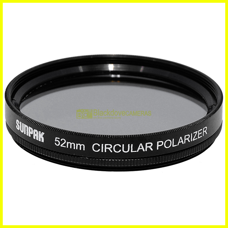 52mm Filtro polarizzatore Sunpak