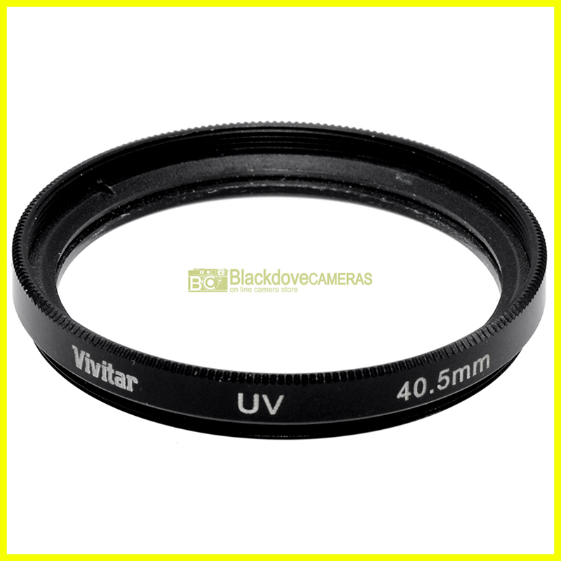 40,5mm Filtro UV Ultra violetto Vivitar a vite M40,5 Ultraviolet lens filter.