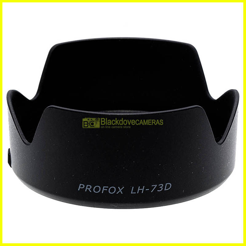 Paraluce compatibile (Profox LH-73D) per obiettivi EF-S 18/135mm f3,5-5,6 IS USM