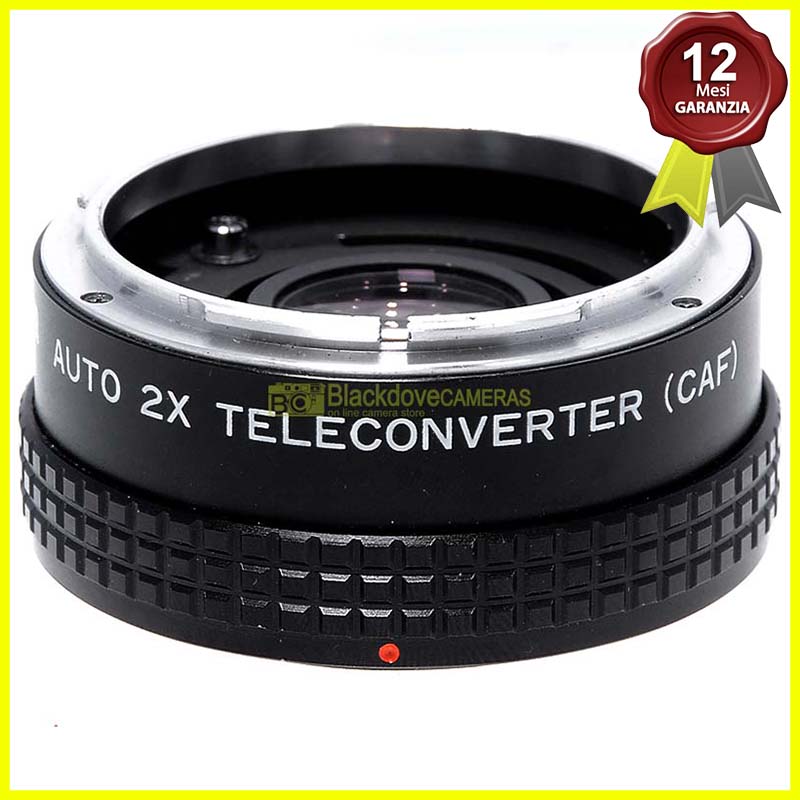 Moltiplicatore di focale 2x Dejur Tele converter per fotocamere Canon FD e FL