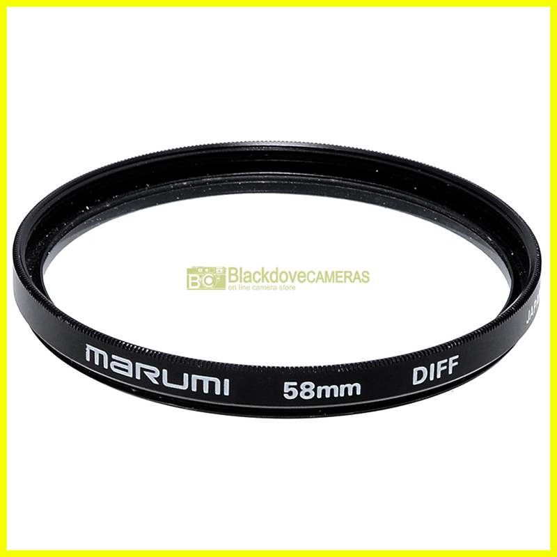 58mm. filtro creativo Diffuser Marumi per obiettivi M58. Camera filter.