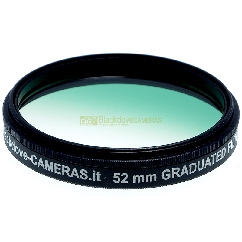 52mm. filtro digradante verde Blackdove Graduated green filter. Vite M52