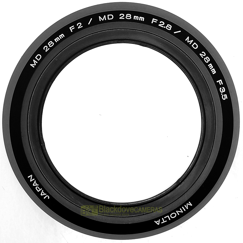 Minolta lens hood for MD 28mm f2 28mm f2,8 28mm f3,5 lens Lens hood