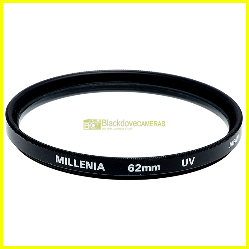 Filtre UV à visser Millenia de 62 mm Filtre à lentille ultraviolet M62.