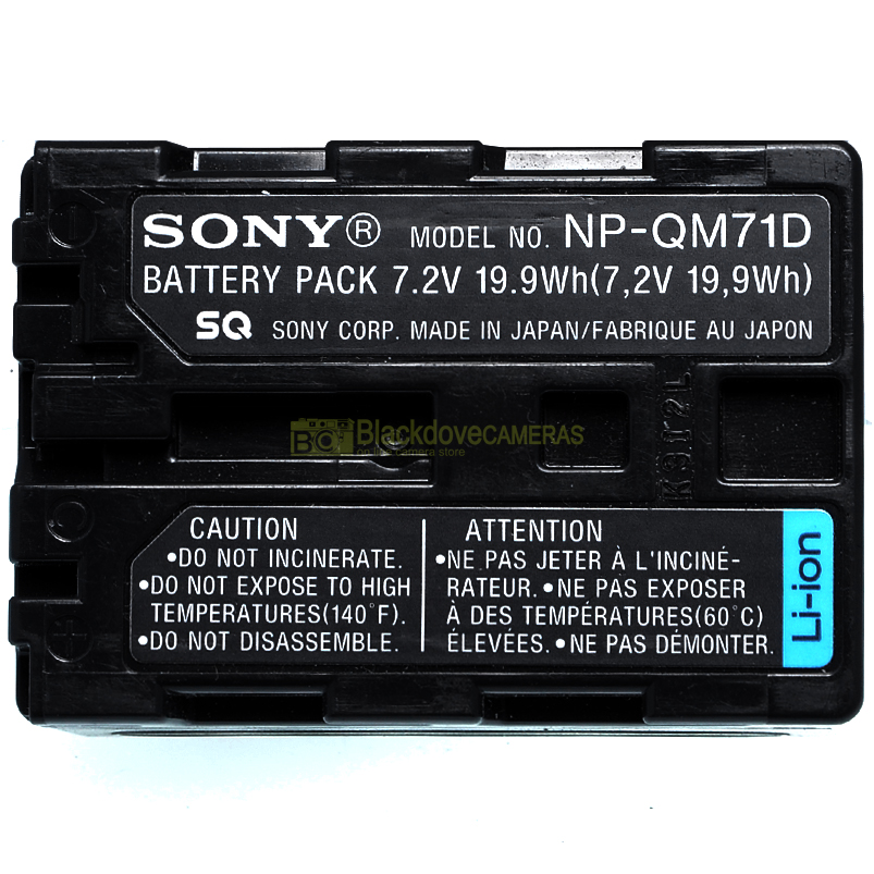 Sony NP-QM71D InfoLithium