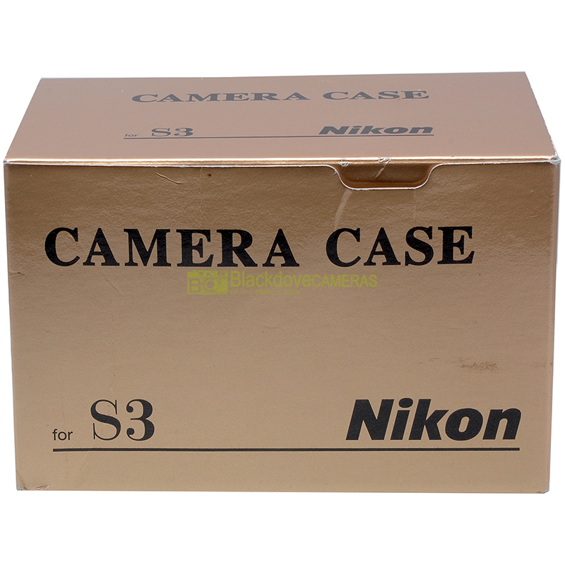 “Nikon Camera Case for S3. Borsa pronto originale per fotocamere a telemetro S3.”