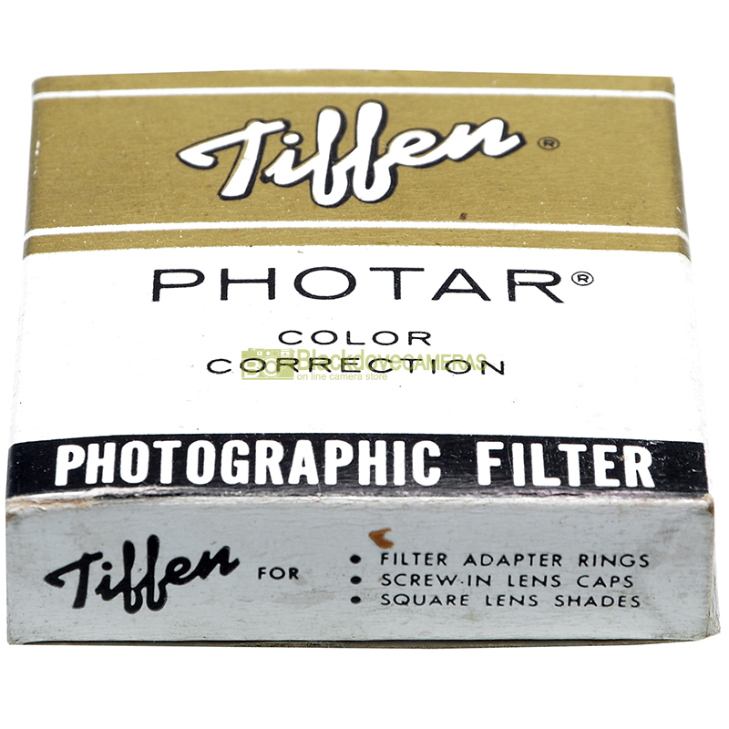 Filtro di conversione Azzurro 82B Tiffen Photar per series VII. 82 B Blue filter