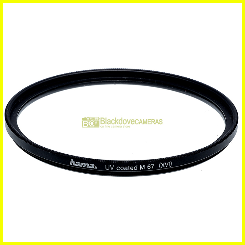 67mm Filtro UV Coated Hama per obiettivi a vite M67 UltraViolet filter