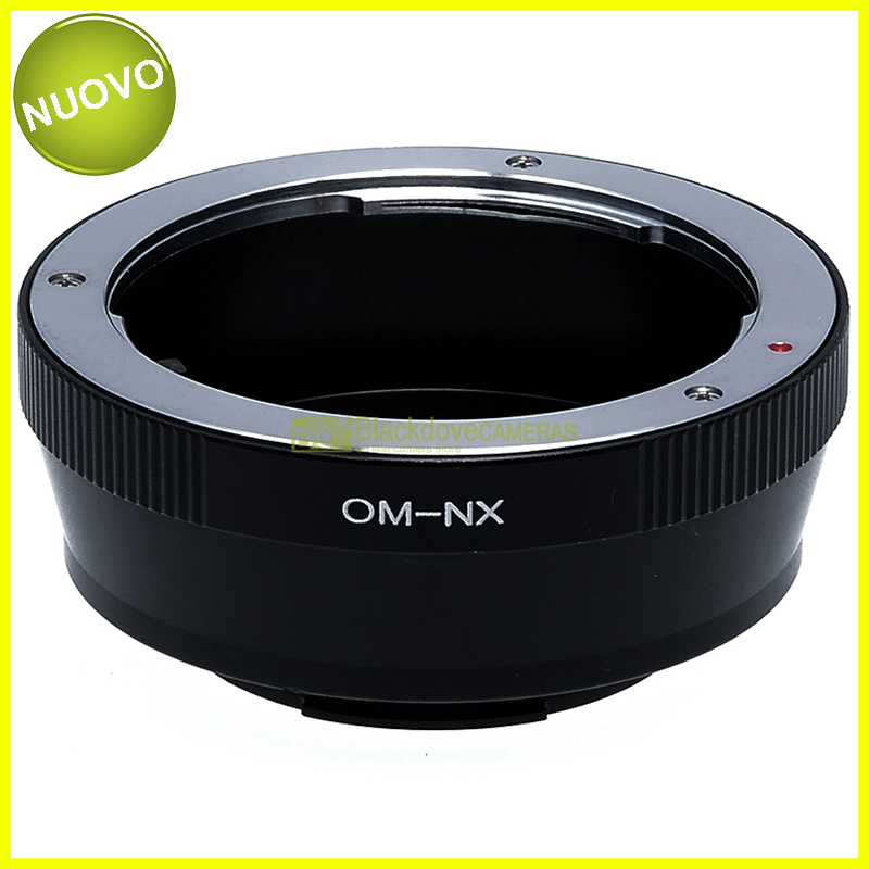 Adapter per obiettivi Olympus OM su fotocamere Samsung NX (NX5-NX10-NX100 ecc.)