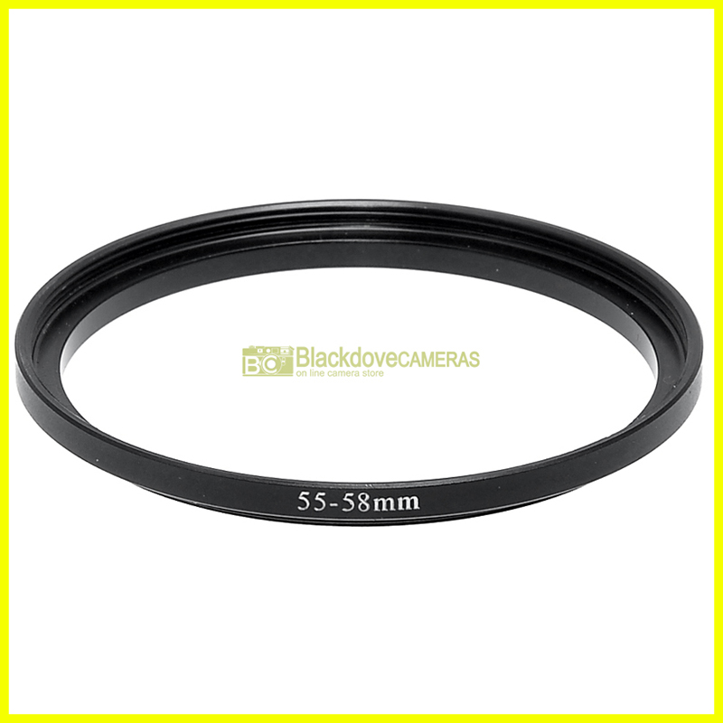 Adattatore step up B+W 55/58mm per filtri M58 su obiettivi diametro 55 Adapter