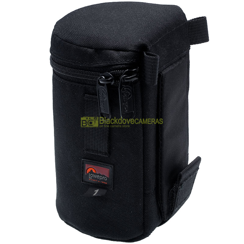 Case for Lowepro 1 lenses up to a diameter of 6 cm and a height of 13.5 cm. Lens case