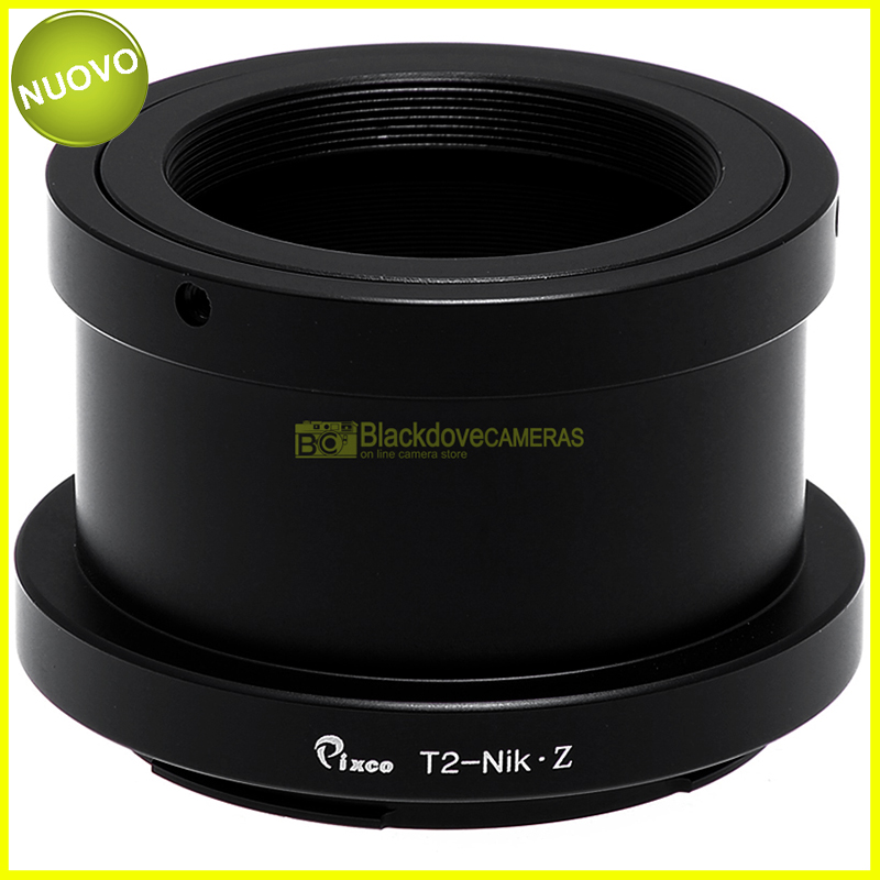 Adapter per obiettivi T-Mount (T2) su fotocamera Nikon Z mirrorless Adattatore