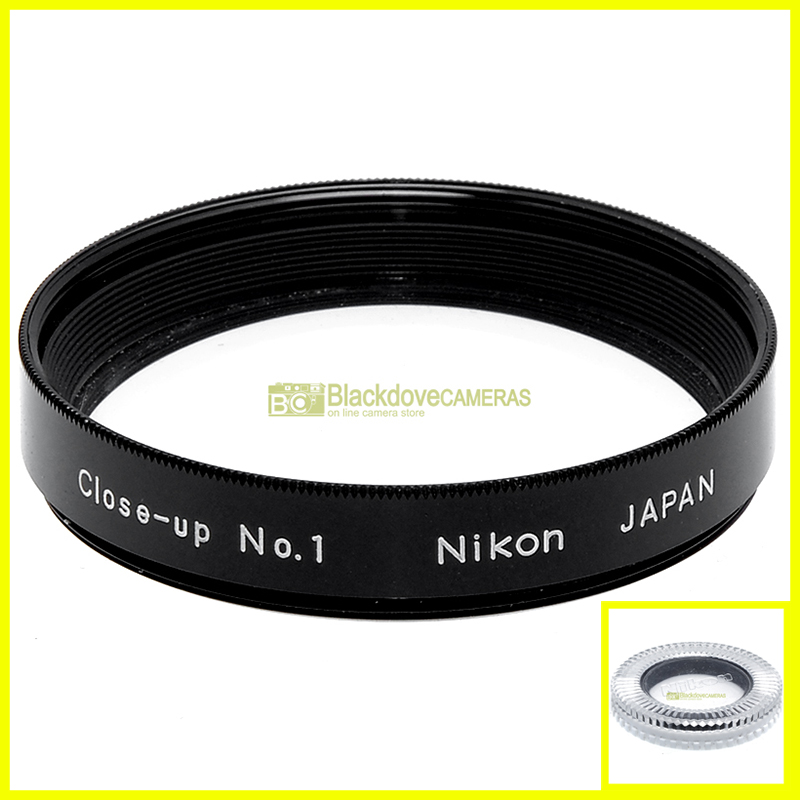 Nikon Close-Up No. 1 Aggiuntivo Macro +1,5 per obiettivi a vite 52mm. M52 Closeup