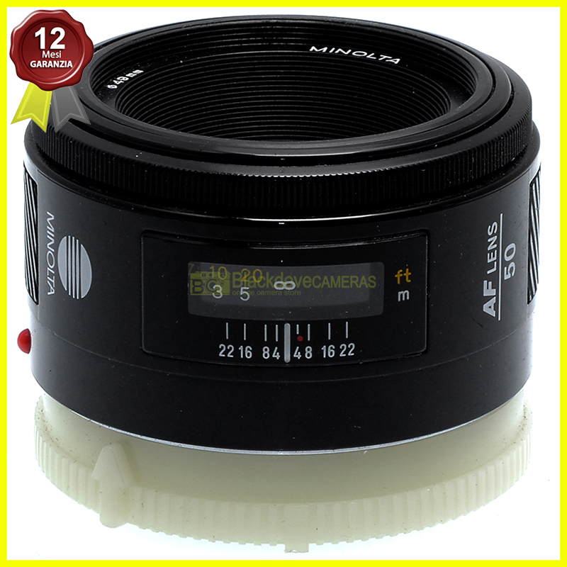 Minolta AF 50mm lens. f1.7 full frame A-mount for sony SLR cameras 