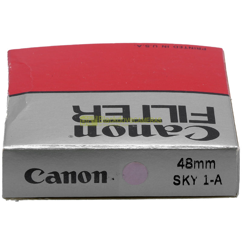 48mm. Original Canon Skylight 1A filter with M48 screw. Sky light filter.