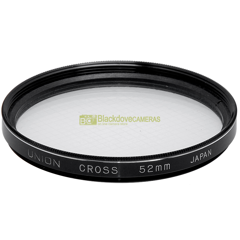 52mm filtro cross screen 4 punte Union per obiettivi M52. Cross screen 