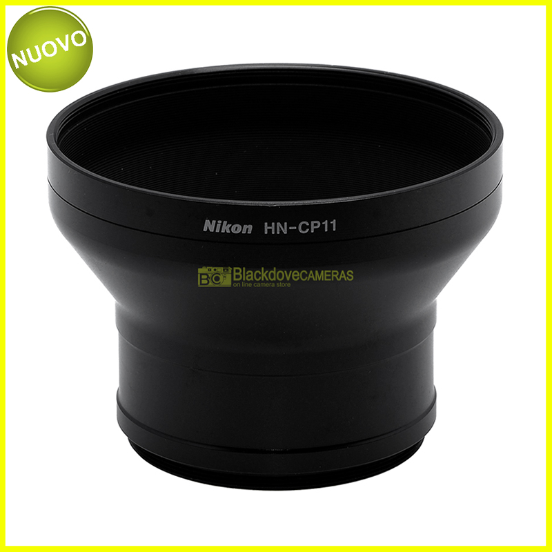 Nikon HN-CP10 paraluce originale per fotocamere Coolpix 5700 - 8700. Lens hood.