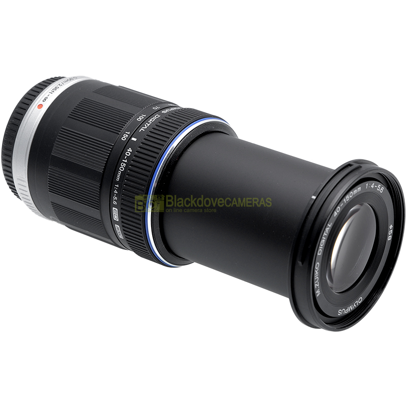 Olympus Zuiko 40/150mm. Lente f4-5.6 R ED Negro para cámaras micro 4/3 MFT