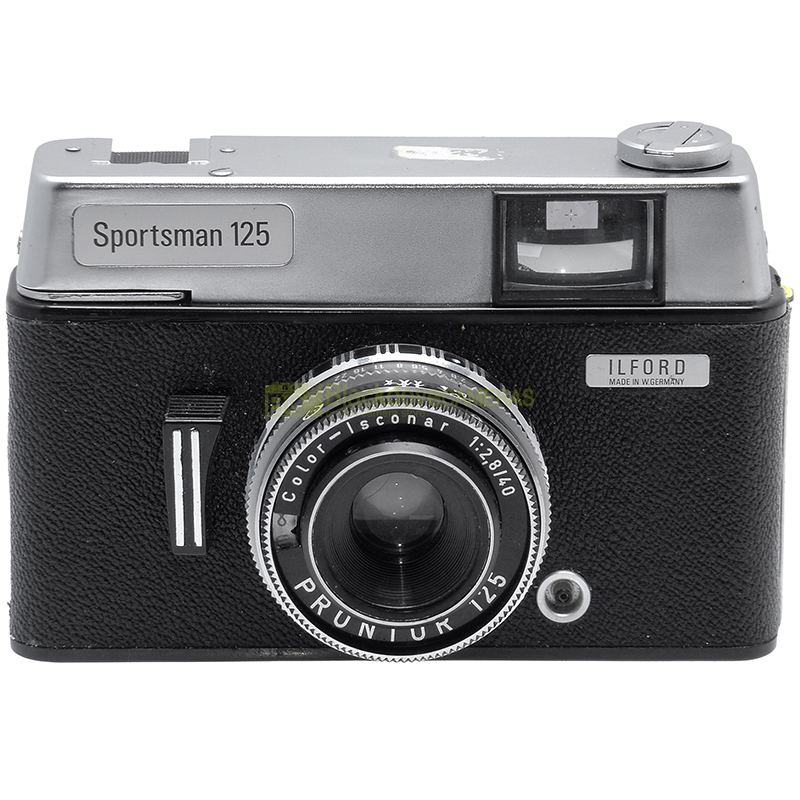 Fotocamera Ilford Sportsman 125 con Color Isconar 40mm. f2,8. Made in Germany