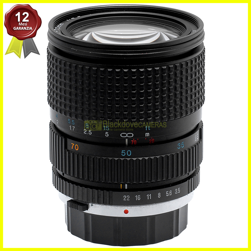 Tokina 28/70mm. f3,5-4,5 RMC Macro 1:4 obiettivo per fotocamere Olympus OM