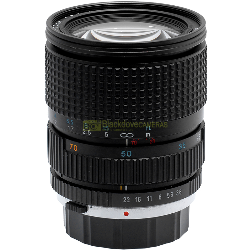 Tokina 28/70mm. f3,5-4,5 RMC Macro 1:4 obiettivo per fotocamere Olympus OM