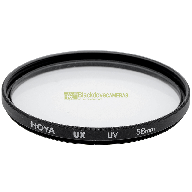 58mm Filtro UV Ultra violetto HOYA a vite M58 Ultraviolet lens filter.