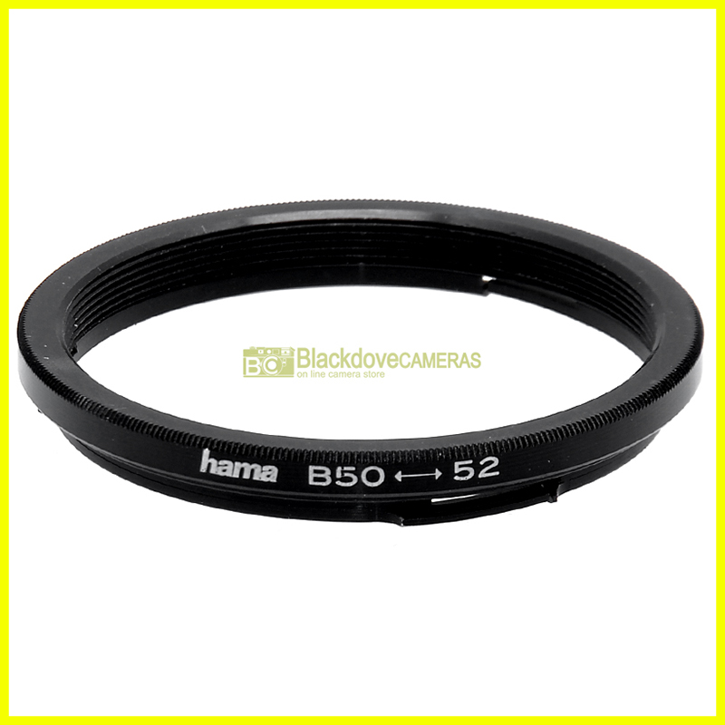 Adattatore step down B50/52mm per filtri M52 su obiettivi Hasselblad B50 Adapter