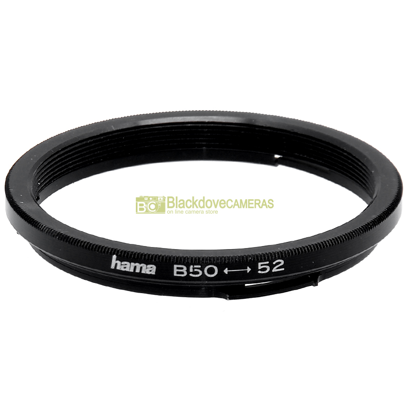 Adattatore step down B50/52mm per filtri M52 su obiettivi Hasselblad B50 Adapter