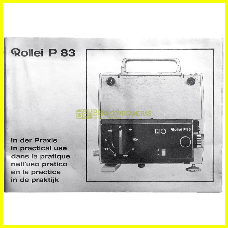 “Manuale proiettore Rollei”