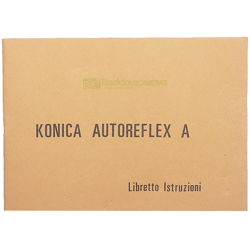 “Manuale fotocamera Konica”