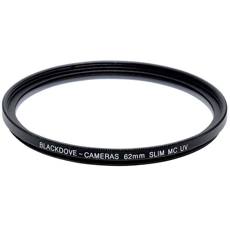 62mm. filtro UV MC Slim Blackdove-cameras. Ultra violet filter, Multi Coated. 