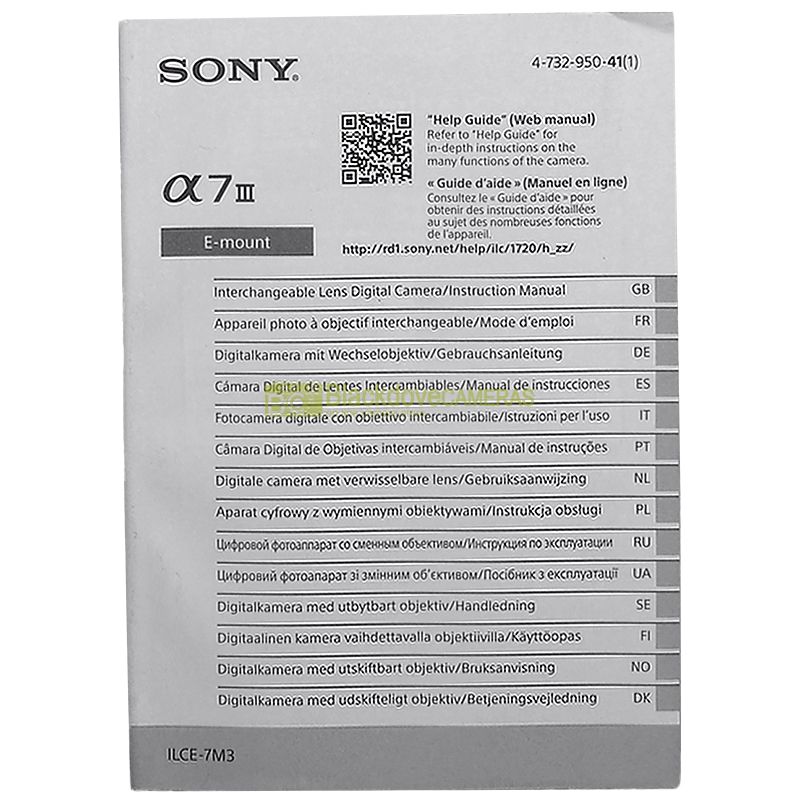 “Manuale fotocamera Sony”