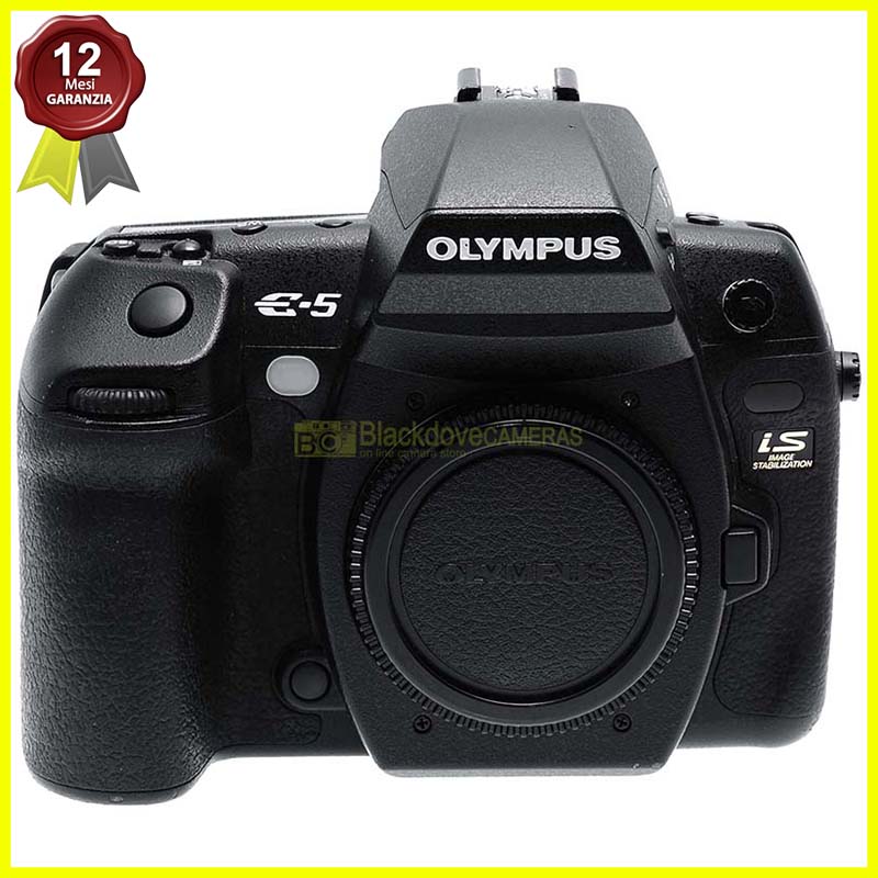 Olympus E-5 IS (Image Stabilization) body Pro. Fotocamera digitale reflex 4/3.