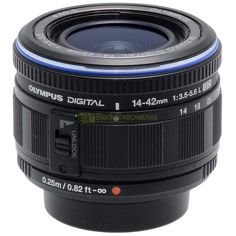 Olympus Zuiko 14/42mm f3,5-5,6 L ED Black Obiettivo per fotocamere micro 4/3 MFT