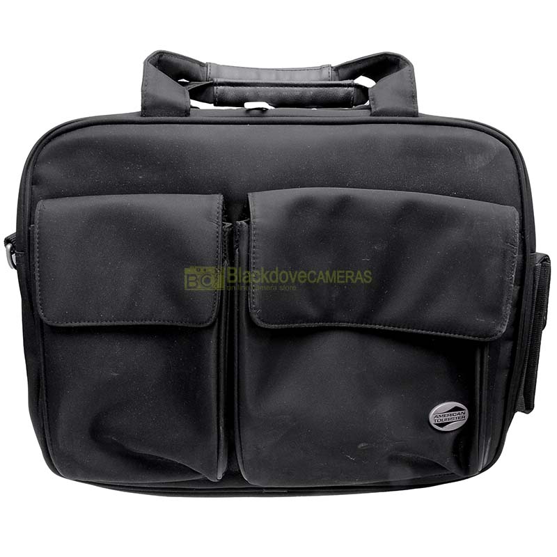 Borsa tracolla per PC personal computer laptop American Tourister cm 12x30x40